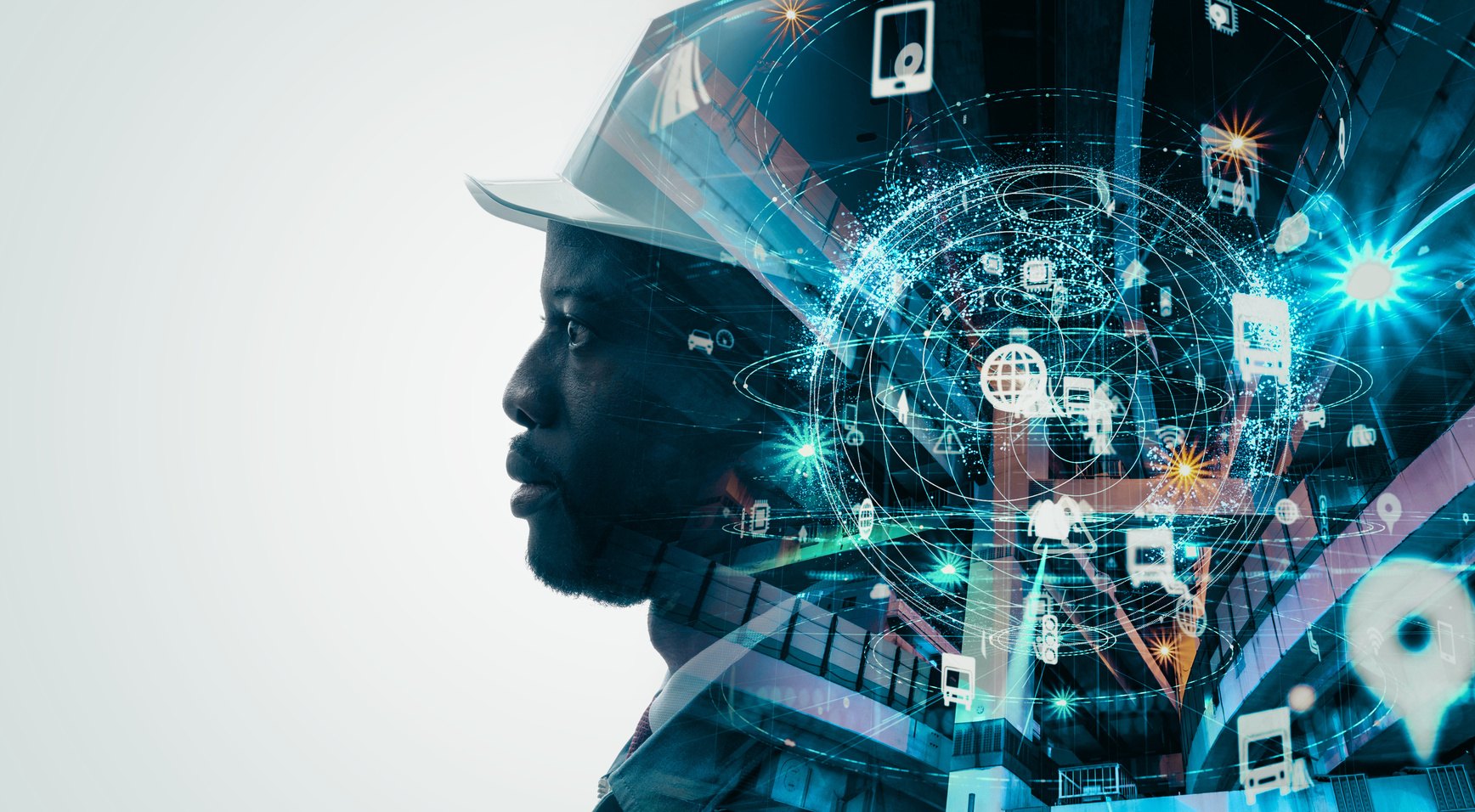 Technology and industry concept